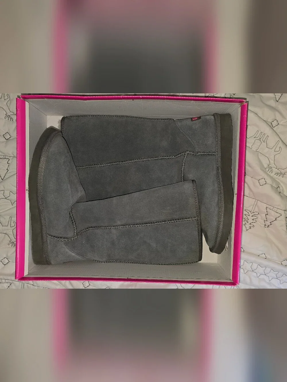 Ukala By Emu Charcoal Tall Boots